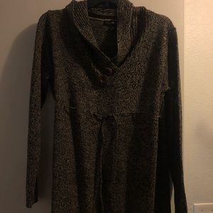 Maternity long sweater